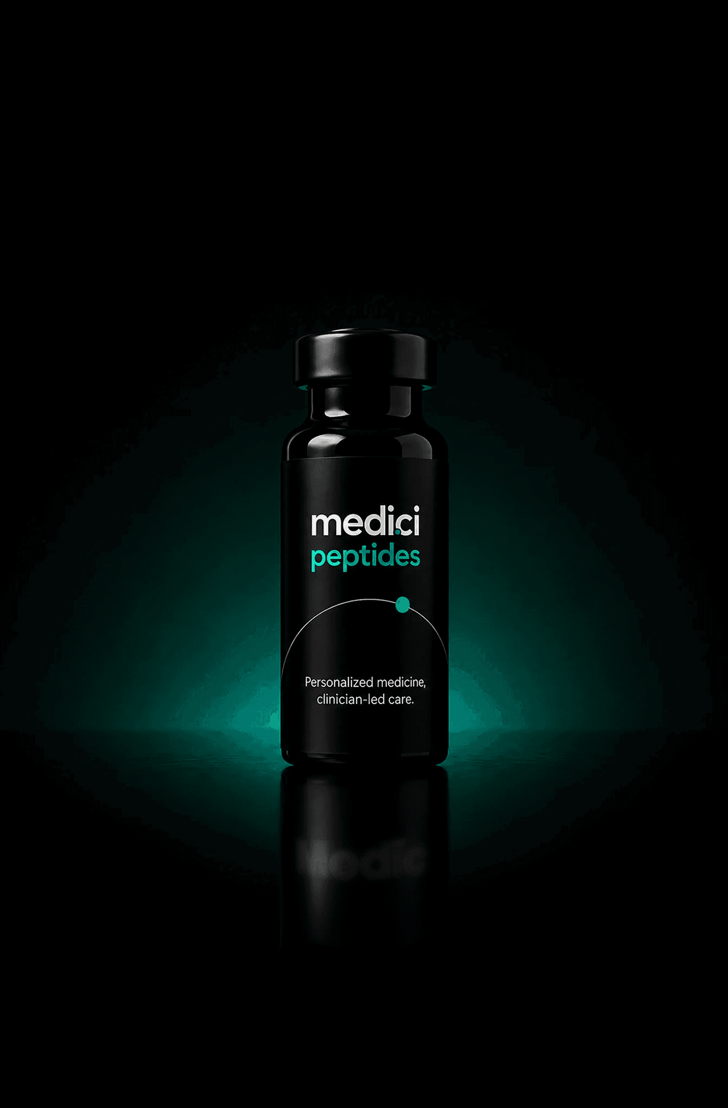 A Medici Peptides vial